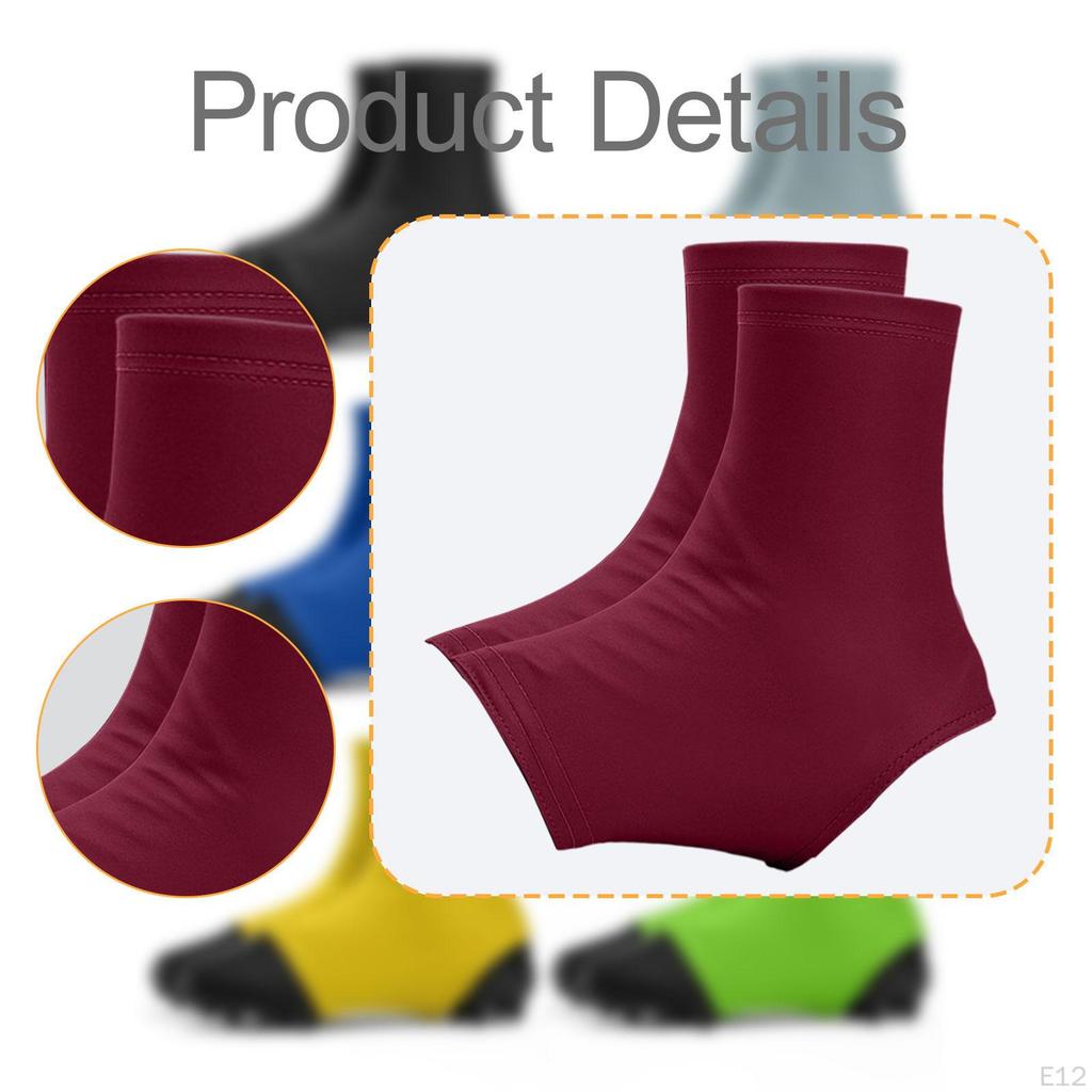Anti-slip Soccer Cleat Sleeves, Universal Fit, Polyester And Spandex Protection for Men Women,