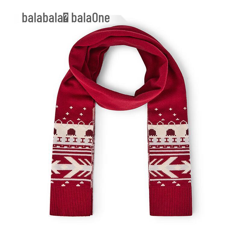 Зимний жаккардовый вязаный шарф для девочек Balabala