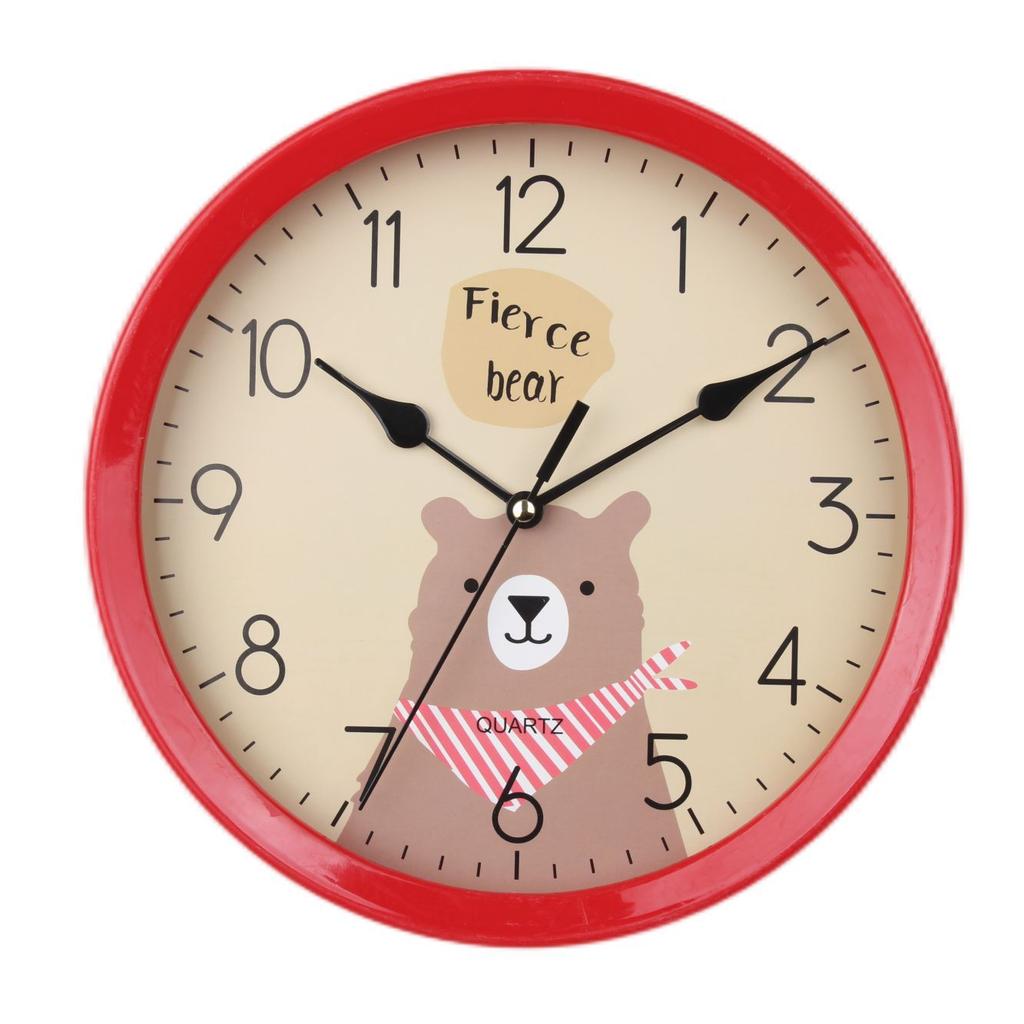 Супер Тихие Креативные Настенные Часы Мультяшные Часы Настенные Часы Милые Простые Домашние Гостиная Детская Спальня Настенные Часы
