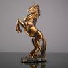 Fengshui Attracting Wealth Horse Resin Ornaments Office Desk Sculpture Business Gifts Home Room Table Accessoties Decoration Art