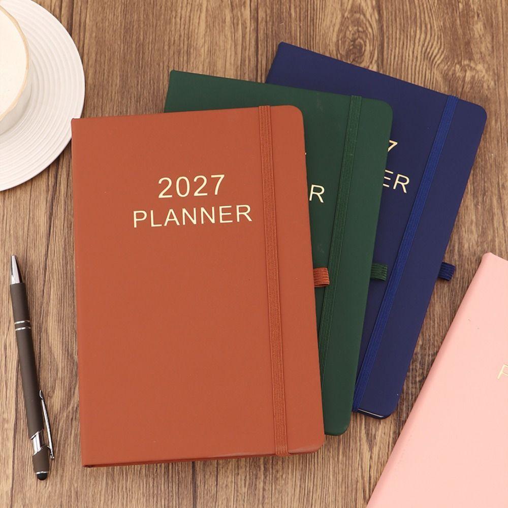 Planner Reminder 2027 Agenda Book To Do List Planner Notebook Calendar Book Office Supplies