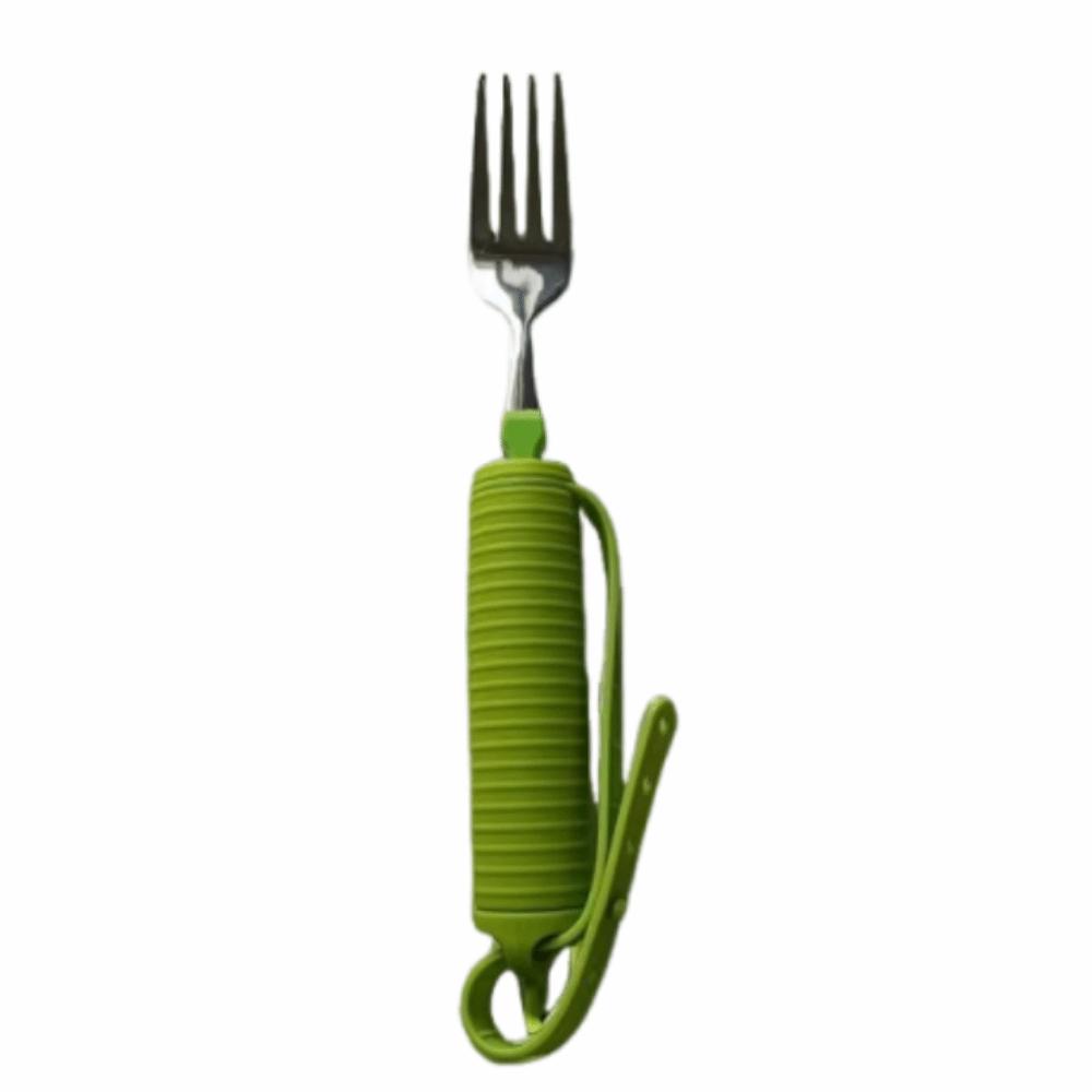 Anti-Shake Elderly Auxiliary Tableware Portable Angle Adjustable Fork Food Aid Spoon Elderly Care