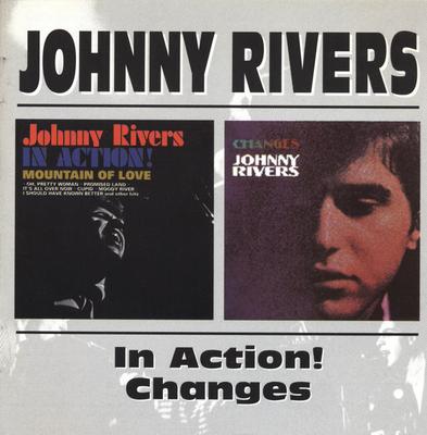 CD JOHNNY RIVERS  In Action  Changes BGOCD355 BGO Records UK Rock Б/у