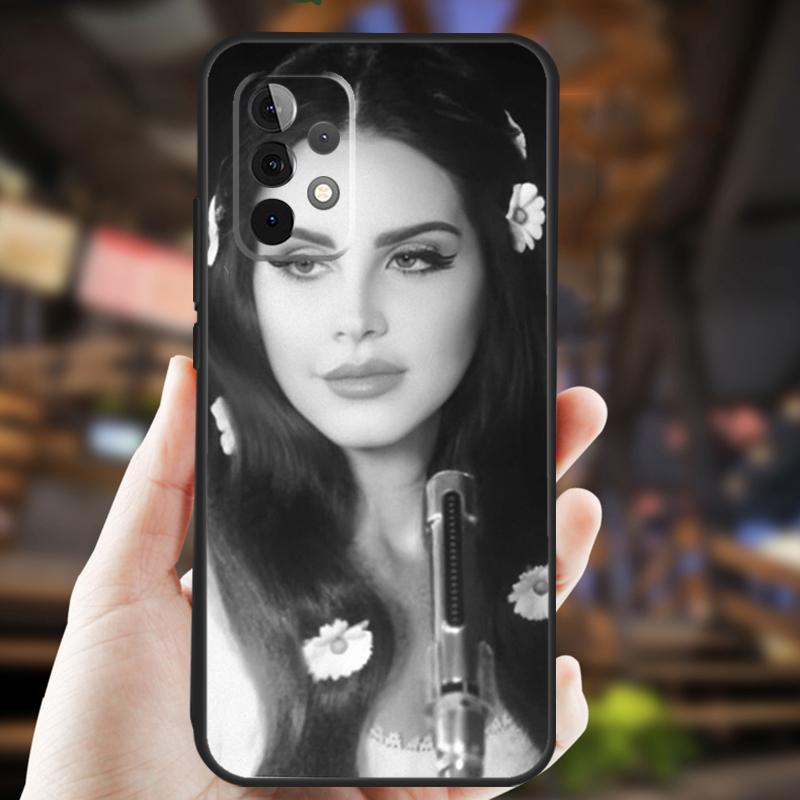 Чехол для телефона Samsung Galaxy A26 A54 A14 A36 A16 A33 A56 A15 A55 A53 A35 A22 A32 A52 A34 A05 A06 с изображением певицы Ланы Дель Рей