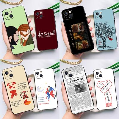 Чехол All Too Well Lyrics Art для iPhone 15 14 13 12 11 Pro Max XS X XR SE 2020 2022 7 8 Plus 12 13 Mini Cover Shell