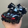 1:24 Турбийон Суперкар Сплав Спортивный Автомобиль Модель Литье под Давлением и Игрушечное Транспортное Средство Металлическая Модель Гоночного Автомобиля Симуляция Звука и Света Подарки для Детей