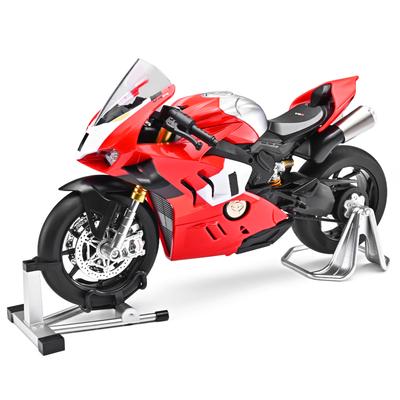 1/9 Ducati Panigale V4R Высокопроизводительный Супербайк Металлический Литой Модель Мотоцикла Высокая Симуляция Домашний Модный Орнамент Игрушка