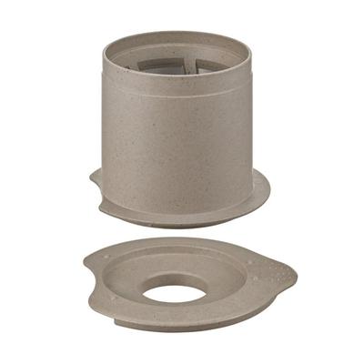 HARIO "Серия BATON" Кафе Олд Дриппер BATON 01, Кофе-дрип для одной чашки, Сетка из нержавеющей стали, Сделано в Японии (BT-CFOD-01)