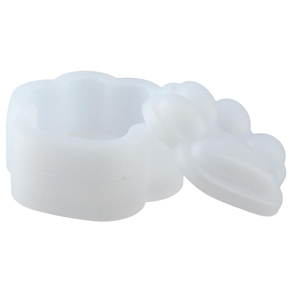 Силиконовый Силиконовый Форма для банки Форма для банки с кошачьей лапой с крышкой Подарок Эпоксидная форма Сделай сам