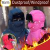 Women Winter Warm Windproof Hat Cycling Skiing Warm Winter Cap Mask Scarf Set
