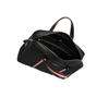 Bally Logo Double Zipper Nylon Shoulder Crossbody Bag Men bags Black 6306626