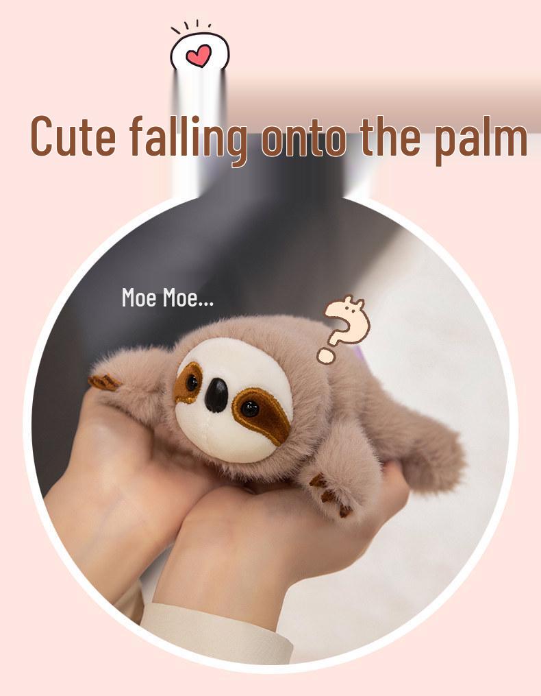 Cartoon Plush Animal Refrigerator Magnet - Lying Down Style Creative Cultural Gift