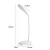 LED Desk Lamp Light Flexible Neck Reading Table for Bedroom Office