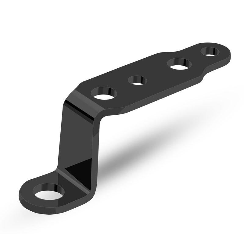 Универсальное мотоциклетное зеркало заднего вида, модифицированный светодиодный кронштейн для фары, прожектор, мотоциклетные аксессуары, удлинительные кронштейны