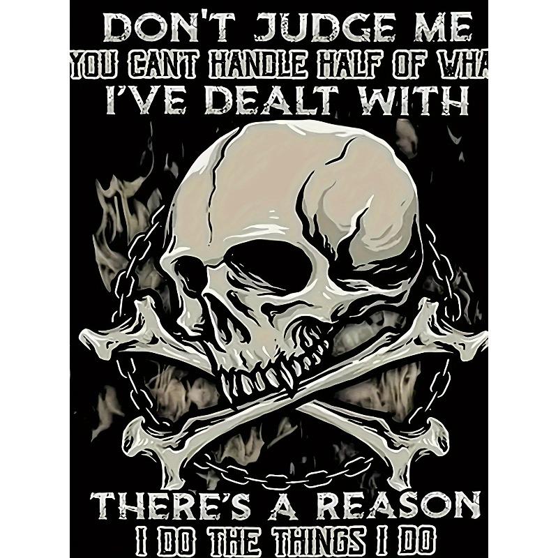 European Size Fashion Skull 3D Digital Pattern Printed Men'S Graphic T-Shirt, Casual Comfortable Top, Short Sleeve Crew Neck,Men'S Summer Outdoor Wear