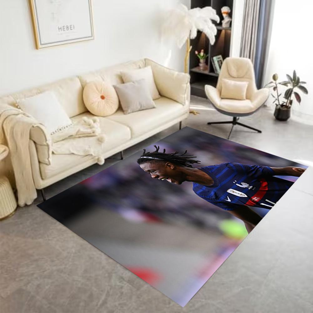 Cristiano Ronaldo Celebration Floor Rug Office Rug Design for Kitchen Dormitory Bedrooms Playrooms Antislip Carpet Decorate Offices Spiritual Gift
