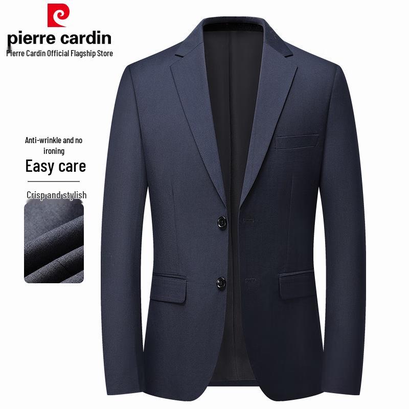 Pierre Cardin Мужской деловой повседневный пиджак против морщин