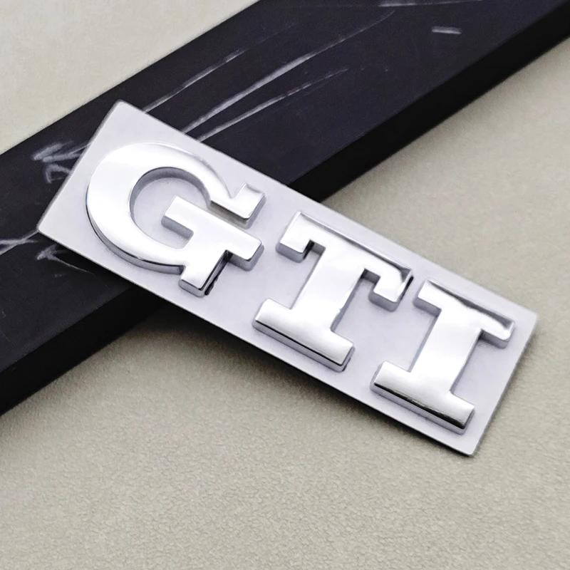 Golf 3 4 MK3 MK4 2026 Горячее Для VW VOLKSWAGEN 3D Металлический Логотип GTI Эмблема Буквы Значок На Задний Багажник Автомобиля Для Volkswagen VW Golf 4 5 6 7