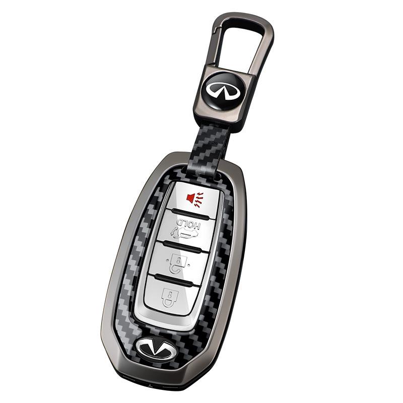 Чехол для ключа Infiniti: Подходит для QX50, Q50L, QX60, Q70L, QX30, FX35 – Стильный чехол для обоих полов