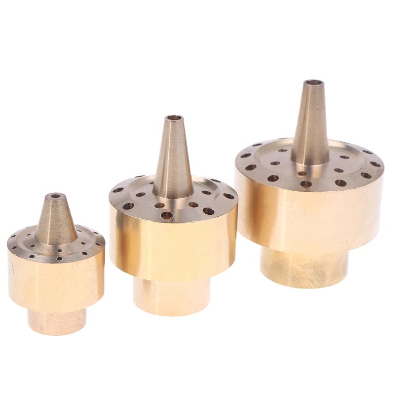 1/4" 1/2" 3/4" Латунная колонная насадка для фонтана Устойчивая к коррозии Распылительная головка для пруда Для декора сада Сад
