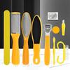 10 Pcs/Set Profession Pedicure Kit Rasp Foot File Callus Remover Scraper Foot Care Tool Kit