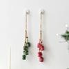 Christmas Bells Hanging Cow Bells with Snowflake Design Window Jingle Bells for Christmas Tree Decoration Winter Festive Party