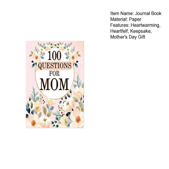 100 вопросов для мамы. Дневник для мам, где они могут поделиться своими воспоминаниями о жизни