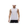 Dri-Fit Logo Print Fitted Crew Neck Sleeveless T-Shirt Men Tops White FN5857-100