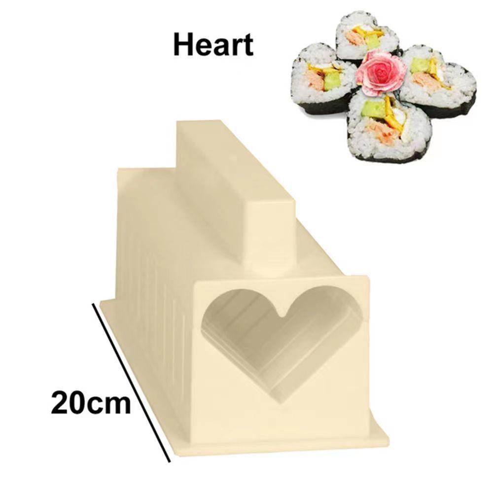 DIY Sushi Maker and Rice Circular Mold Japanse Cake Lovelike Mold Multifunctionele Mould Square Sushi Making Tool Set