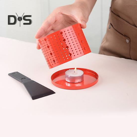 Портативная сырная печь с подсвечником и лопаткой, экономящая место, простая и элегантная плавильная печь для сыра, многофункциональная сковорода-жаровня