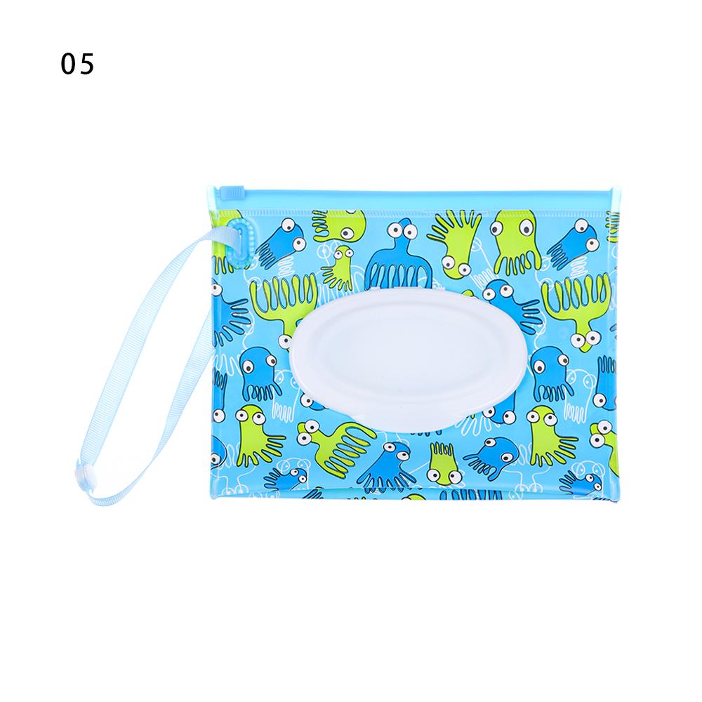 Портативный с застежкой-защелкой Чехол для чистящих салфеток из ЭВА Контейнер для салфеток Коробка для детских влажных салфеток Сумка для влажных салфеток