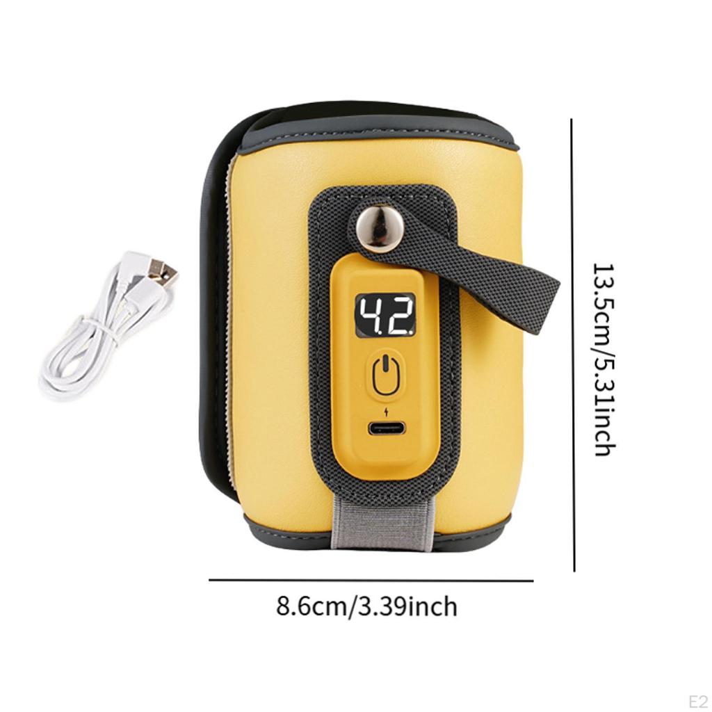 Bottle Warmer Baby Nursing Heater, Support Digital Display Heating Milk Warmer,