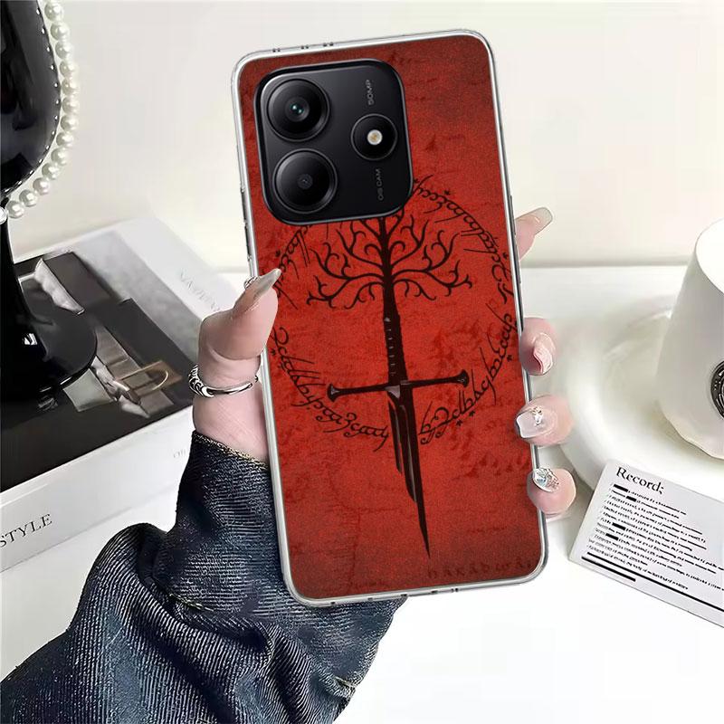 Мягкий чехол для телефона L-Lord of The R-Rings для Xiaomi Redmi Note 15 14 14S 13 12 Pro Plus 12S 11 11S 11E 10 10S 11T 5G Fundas Coq