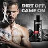 Beardo Activated Charcoal Body Wash100ml With Silicone Scrubber For Men Deep Cleaning Oil Control Daily Use Set 1