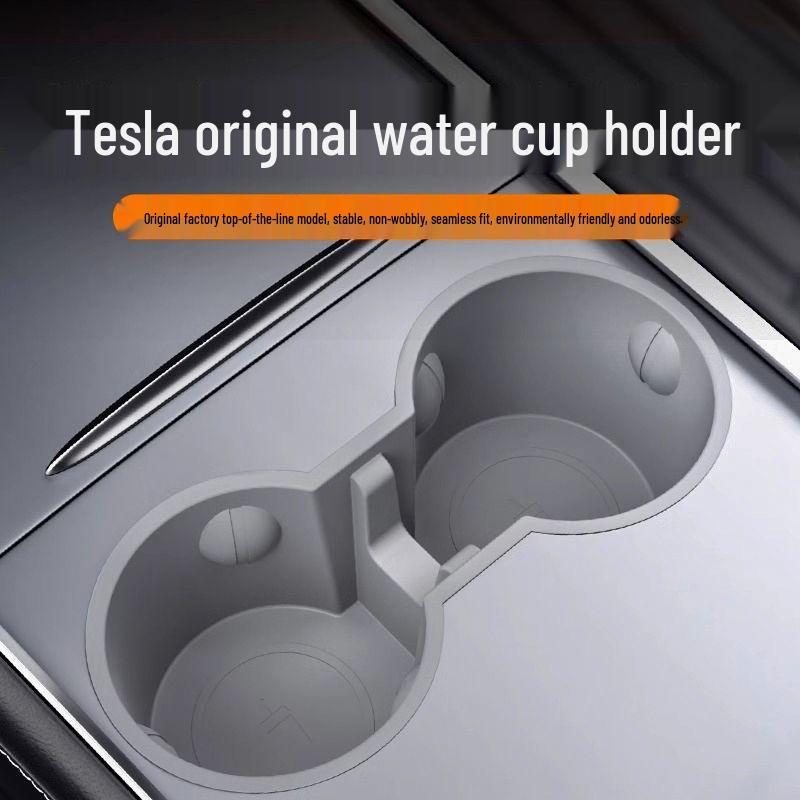 Ограничитель подстаканника, лоток для хранения, стойка для Tesla Model Y/3 - Аксессуары для интерьера