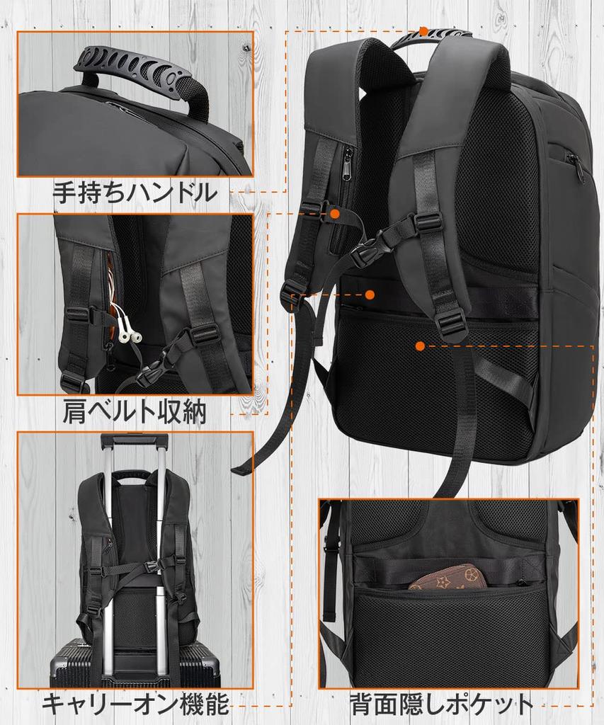 Бизнес-ланч квадратный большой ПК для бизнеса USB зарядка предотвращает деформацию [ABIBA] рюкзак, мужской рюкзак, сумка, рюкзак, емкость, рюкзак,