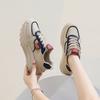Ins Korean Version of the New Dad Shoes for Women 2025 Spring Student Running Sports Thick-soled Heightening Casual Shoes for Women K6715