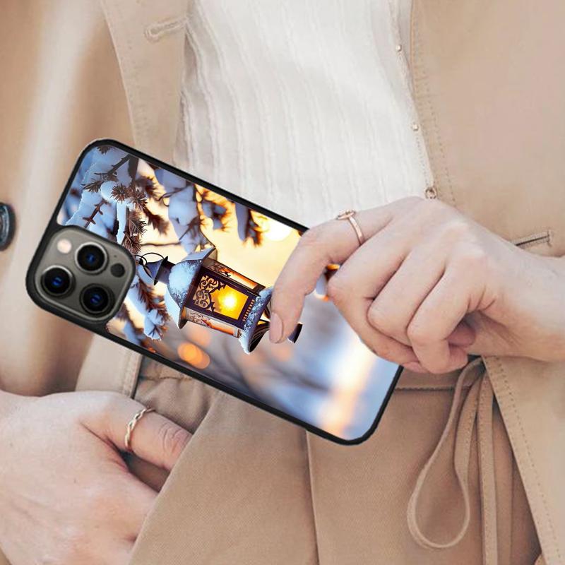 Landscape Winter Light Snow Magnetic Phone Case For APPLE iPhone 17 Air 16 14 13 12 Pro Max 15 Plus Wireless MagSafe Cover