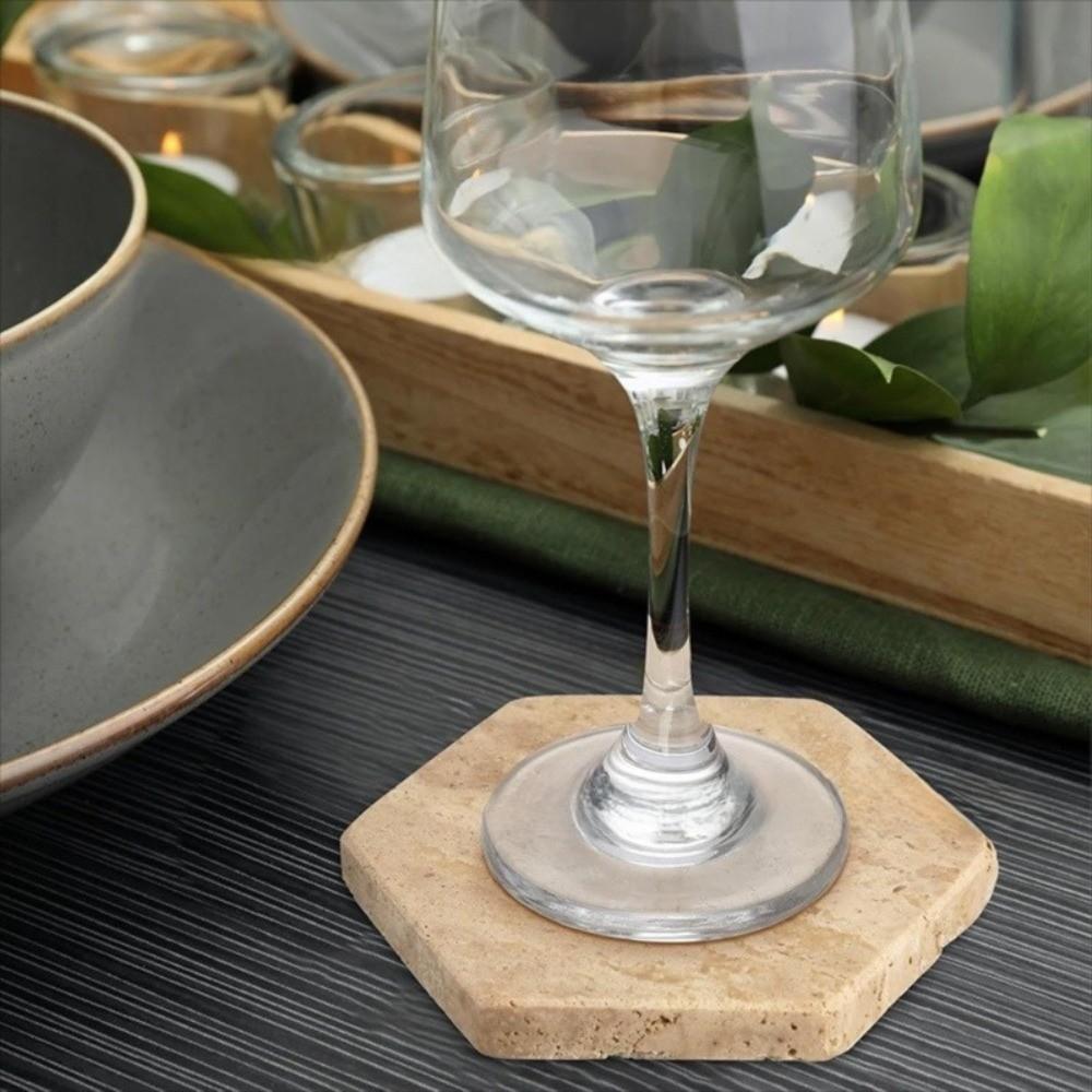Vintage Marble Coasters Placemat Travertine Jewellery Display Plate  Photography Props
