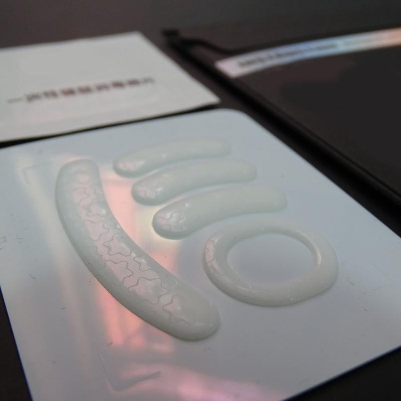 Mouse Skate Esports Game Mouse Feet Sticker for GPro Wireless GPRO 2  Mouse Glides Curved Edges