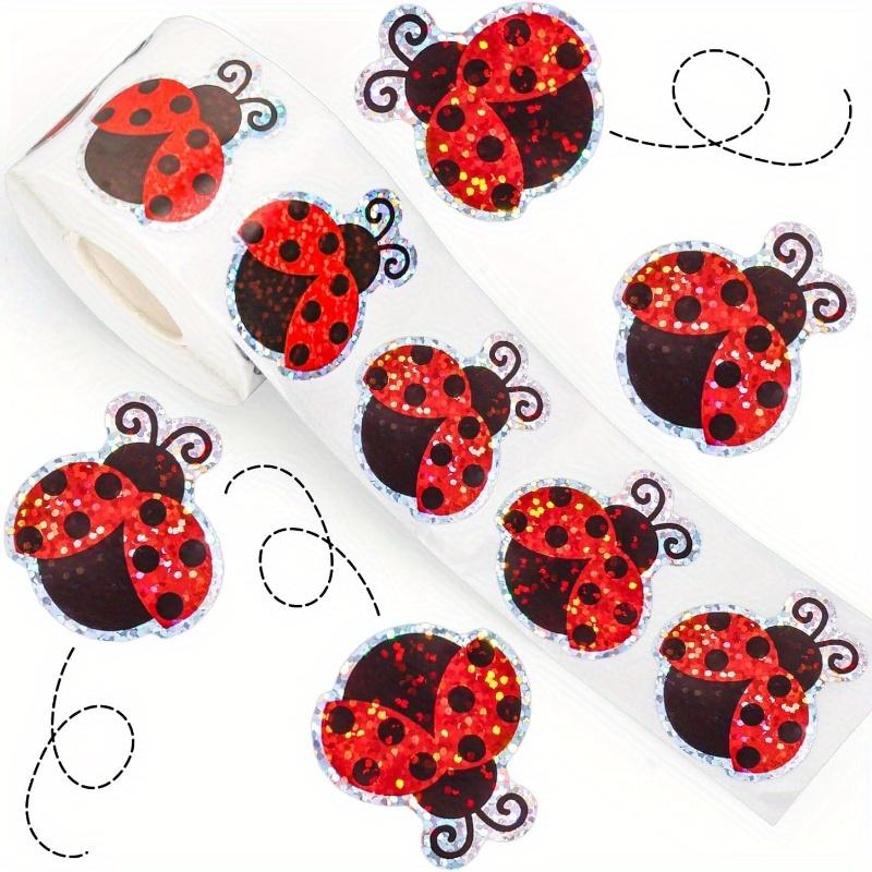 500 шт./рулон Хэллоуин Бу Привидение Наклейки Лазерные Голографические Водонепроницаемые Конверты Журналы Принадлежности для вечеринок Украшения на Хэллоуин