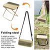 Mini Folding Stool with Carry Bag Portable Lightweight Heavy Duty Outdoor Camping