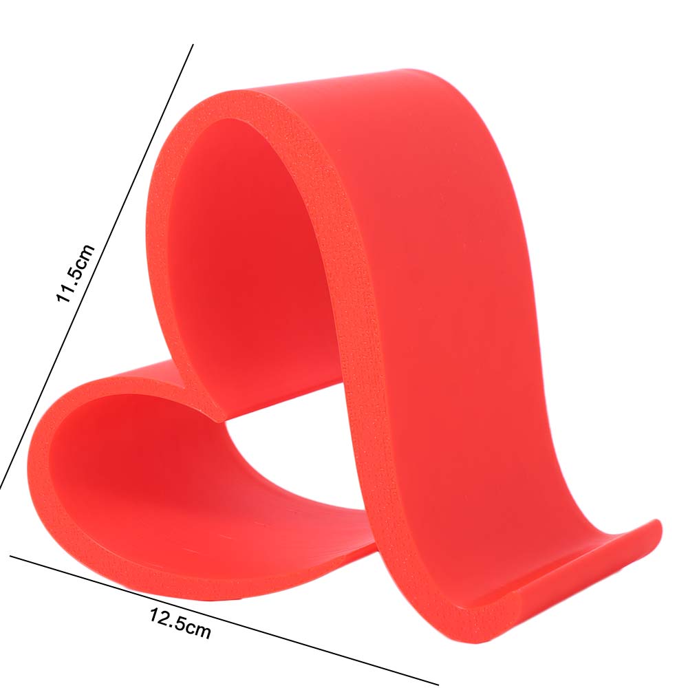 PLA Подставка для телефона в форме сердца Эстетичная Многофункциональная Любовь Держатель для мобильного телефона Статуэтка Девушка Инс Настольный Ленивый Кронштейн Подарок для влюбленных