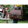 Men's Genuine Leather Vintage Laptop Handmade Briefcase Satchel Messenger Bag