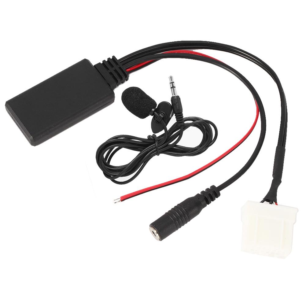 AUXin Cable Adapter Car Bluetooth 5.0 Microphone Fit for Mazda 2 3 5 6 RX8