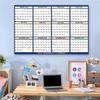 23 x 35 in. 2025 Wall Calendar Dry Erase - Large Calendar Wet and Dry Eraseable