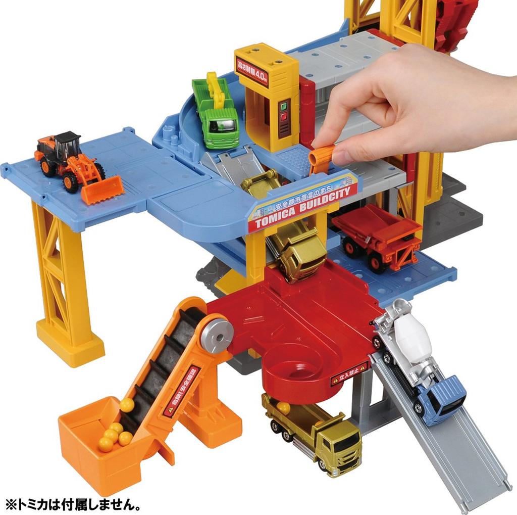 Tomica Tomica Town Build City Power Crane Construction Site Unisex