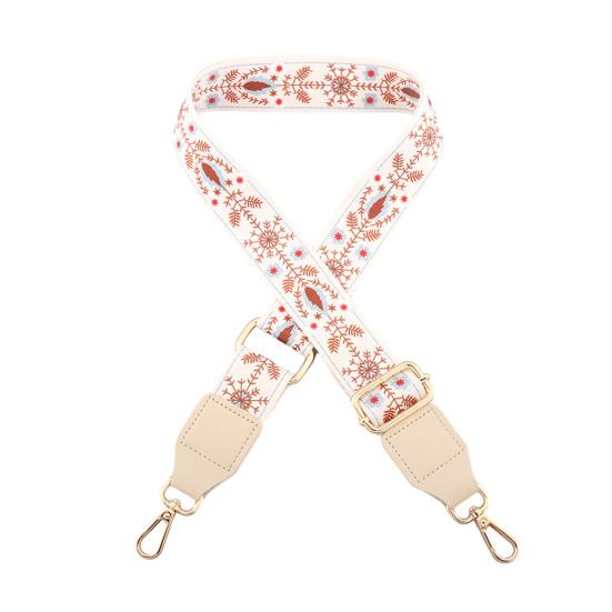 Colorful Nylon Bag Strap Adjustable Bag Strap Replacement Printed Strap with Buckles