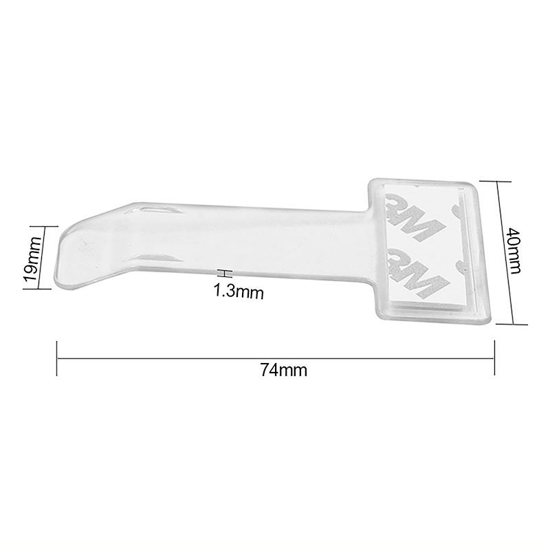 1/2 шт. Универсальный зажим для парковочного талона, наклейка на лобовое стекло, держатель для билетов, подставка для купюр, органайзер, аксессуары для салона автомобиля