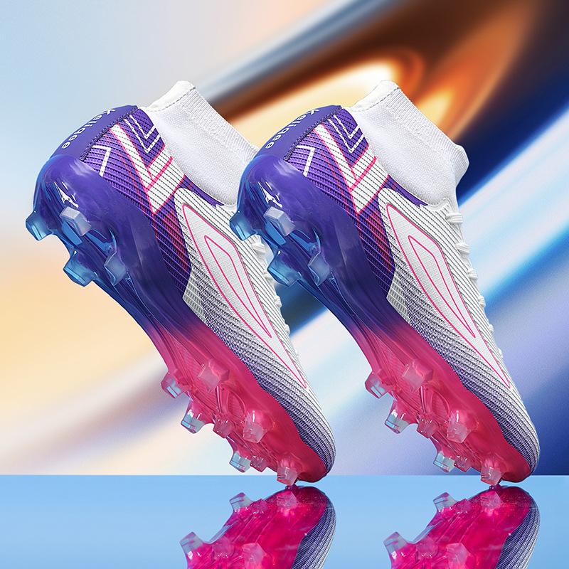 Кубок Европы новые сломанные ногти футбольные бутсы мужские высокие взрослые большого размера молодежные тренировочные длинные шипы спортивная обувь женская